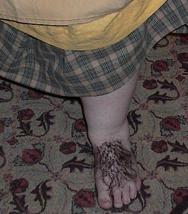 finished foot